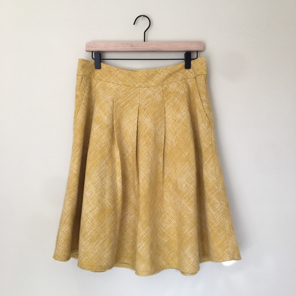 Anthropologie Dresses & Skirts - Maeve Gold Skirt {Anthro}